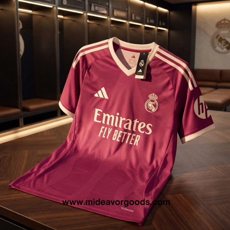 Real Madrid 3rd Kit Football Jersey for Fans