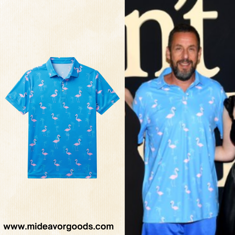 Adam Sandler Flamingo Polo Shirt