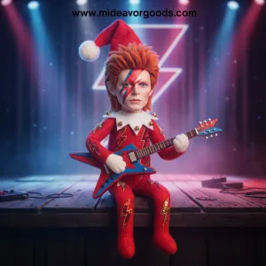 Glam Rock Space Legend Holiday Scout Elf Plush Doll