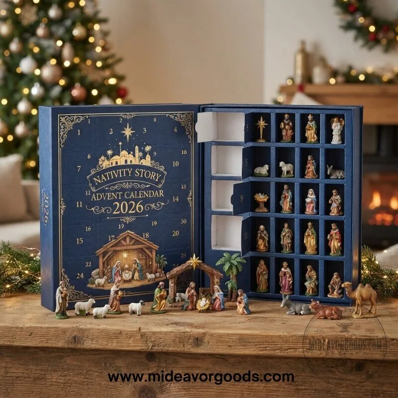 Nativity Advent Calendar 2026 Christmas Countdown Calendar