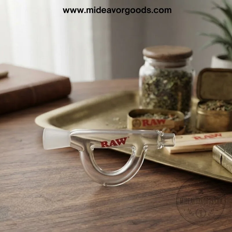 RAW Glass Pocket Pipe 4 RAW Glass Pocket Pipe
