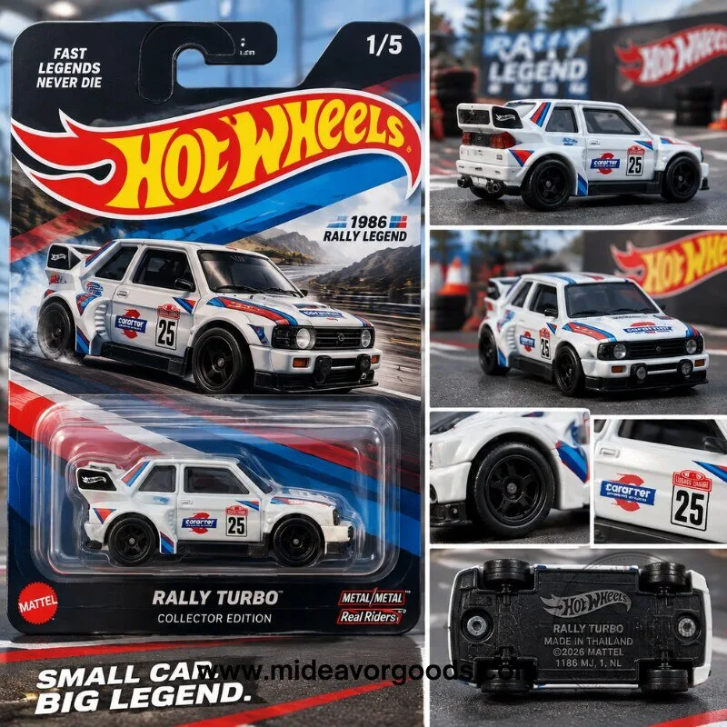 Hot Wheels Rally Turbo Collector Edition Model Car