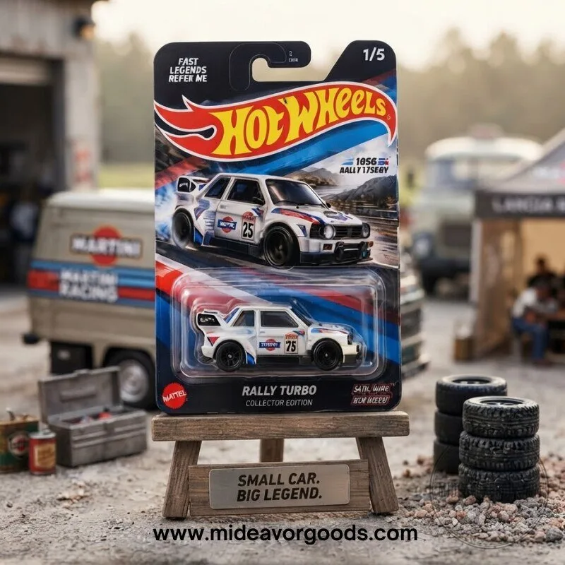Hot Wheels Rally Turbo Collector Edition Model Car 4 Hot Wheels Rally Turbo Collector Edition Model Car